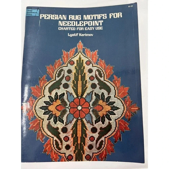 Dover Needleworks Series Baroque Designs and Persian Rug Motifs for Needlepoint - Picture 3 of 10